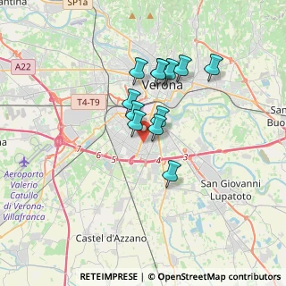 Mappa Via Ciro Ferrari, 37135 Verona VR, Italia (2.63)