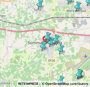 Mappa Via Parco Rimembranza, 37066 Sommacampagna VR, Italia (2.6275)