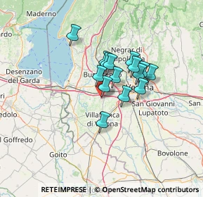 Mappa Via Parco Rimembranza, 37066 Sommacampagna VR, Italia (9.124)