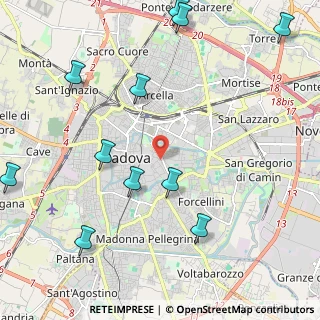 Mappa Via S. Mattia, 35121 Padova PD, Italia (2.74818)