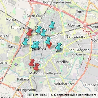 Mappa Via S. Mattia, 35121 Padova PD, Italia (1.48167)