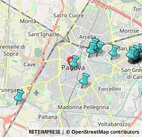 Mappa Via Battaglia, 35139 Padova PD, Italia (2.66)