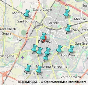 Mappa Via Battaglia, 35139 Padova PD, Italia (1.99833)