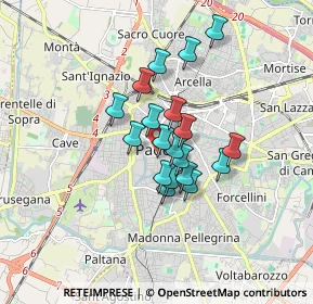Mappa Via Battaglia, 35139 Padova PD, Italia (1.19526)