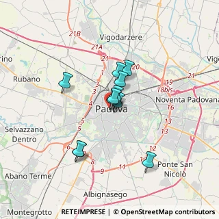 Mappa Corte Arco Valaresso, 35139 Padova PD, Italia (2.39455)