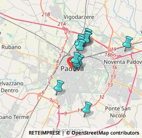 Mappa Via Battaglia, 35139 Padova PD, Italia (2.57167)