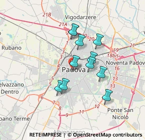 Mappa Via Battaglia, 35139 Padova PD, Italia (2.72636)