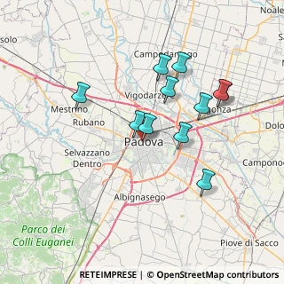 Mappa Via Battaglia, 35139 Padova PD, Italia (6.62636)