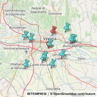 Mappa Via dei Grolli, 37135 Verona VR, Italia (6.65917)