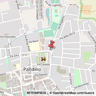 Mappa Via Circonvallazione A, 11b, 26025 Pandino, Cremona (Lombardia)