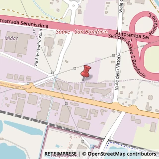 Mappa Via Villabella, 21, 37047 San Bonifacio, Verona (Veneto)