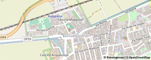 Mappa Gaggiano