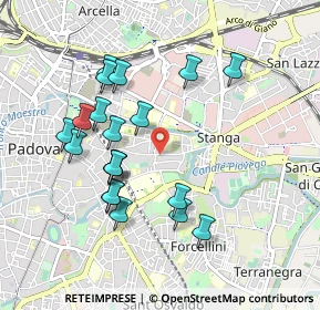 Mappa Vicolo Ognissanti, 35131 Padova PD, Italia (0.915)