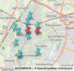 Mappa Galleria Ognissanti, 35129 Padova PD, Italia (1.78077)