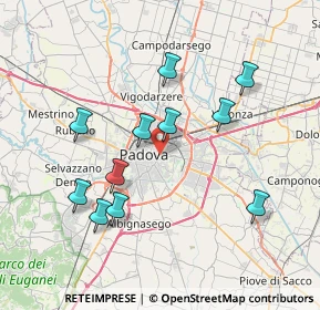 Mappa Vicolo Ognissanti, 35131 Padova PD, Italia (7.23)