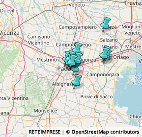 Mappa Vicolo Ognissanti, 35131 Padova PD, Italia (6.665)