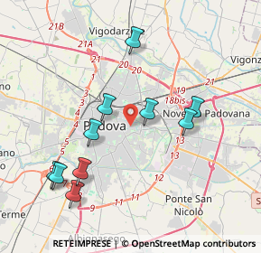 Mappa Vicolo Ognissanti, 35131 Padova PD, Italia (4.38182)