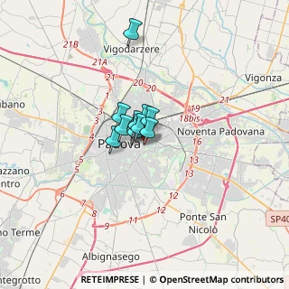 Mappa Vicolo Ognissanti, 35131 Padova PD, Italia (1.42273)