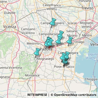 Mappa Via Luigi Pellizzo, 35128 Padova PD, Italia (9.795)