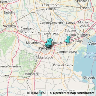 Mappa Via Luigi Pellizzo, 35128 Padova PD, Italia (44.00583)