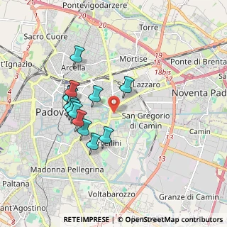 Mappa Via Luigi Pellizzo, 35128 Padova PD, Italia (1.59)