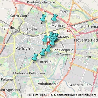 Mappa Via Luigi Pellizzo, 35128 Padova PD, Italia (0.95308)