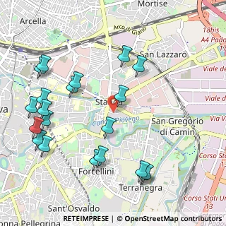 Mappa Via Luigi Pellizzo, 35128 Padova PD, Italia (1.2215)
