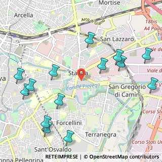 Mappa Via Luigi Pellizzo, 35128 Padova PD, Italia (1.34643)