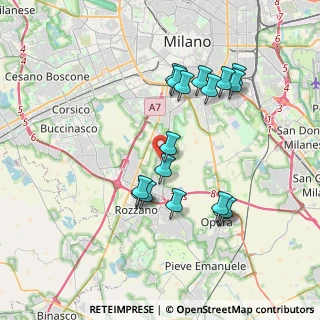 Mappa Via Costantino Baroni, 20142 Milano MI, Italia (3.54353)