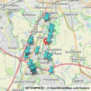 Mappa Via Costantino Baroni, 20142 Milano MI, Italia (1.9555)