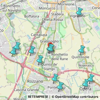 Mappa Via Costantino Baroni, 20142 Milano MI, Italia (2.68667)
