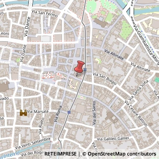 Mappa Via Cesare Battisti, 7, 35121 Padova, Padova (Veneto)