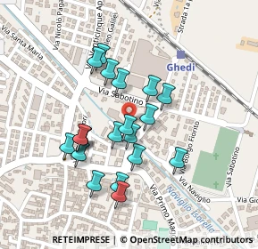 Mappa Piazza Donatori di Sangue, 25016 Ghedi BS, Italia (0.1945)