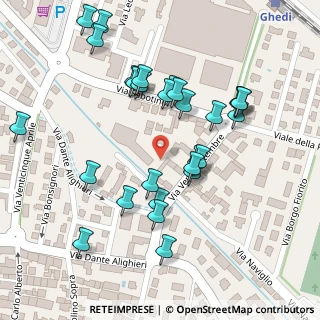 Mappa Piazza Donatori di Sangue, 25016 Ghedi BS, Italia (0.12143)