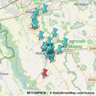 Mappa Via Walter Tobagi, 20081 Abbiategrasso MI, Italia (2.7335)