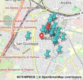 Mappa Padova, 35139 Padova PD, Italia (0.6555)