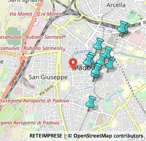 Mappa Padova, 35139 Padova PD, Italia (0.85455)