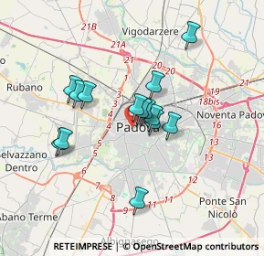 Mappa Padova, 35139 Padova PD, Italia (2.73286)