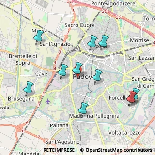 Mappa Padova, 35139 Padova PD, Italia (2.16364)