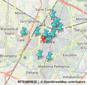 Mappa Padova, 35139 Padova PD, Italia (1.26333)