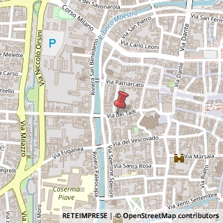 Mappa Via dei Tadi, 12, 35139 Padova, Padova (Veneto)