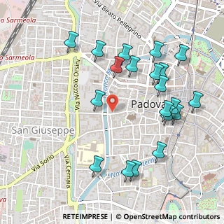 Mappa Padova, 35139 Padova PD, Italia (0.548)