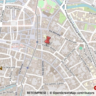 Mappa Via San Biagio, 16, 35121 Padova, Padova (Veneto)