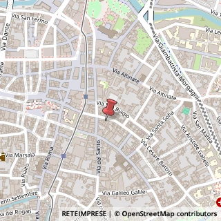 Mappa Via Cesare Battisti, 50, 35121 Padova, Padova (Veneto)