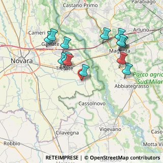 Mappa Via Cascina Rosa, 28065 Cerano NO, Italia (7.83071)