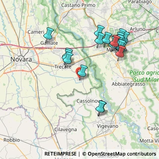 Mappa Via Cascina Rosa, 28065 Cerano NO, Italia (8.31737)