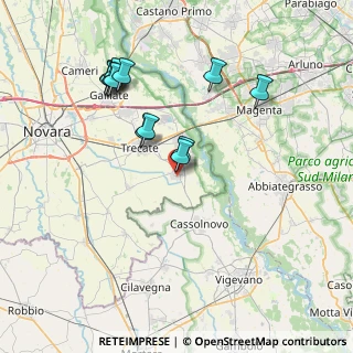 Mappa Via Cascina Rosa, 28065 Cerano NO, Italia (7.48083)
