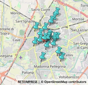 Mappa Via Fiume, 35139 Padova PD, Italia (1.032)