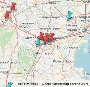 Mappa Via Fiume, 35139 Padova PD, Italia (25.68909)