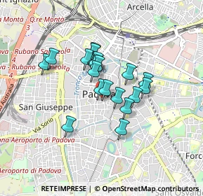 Mappa Via Daniele Manin, 35139 Padova PD, Italia (0.6145)